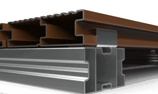 Sistema Deck de aluminio